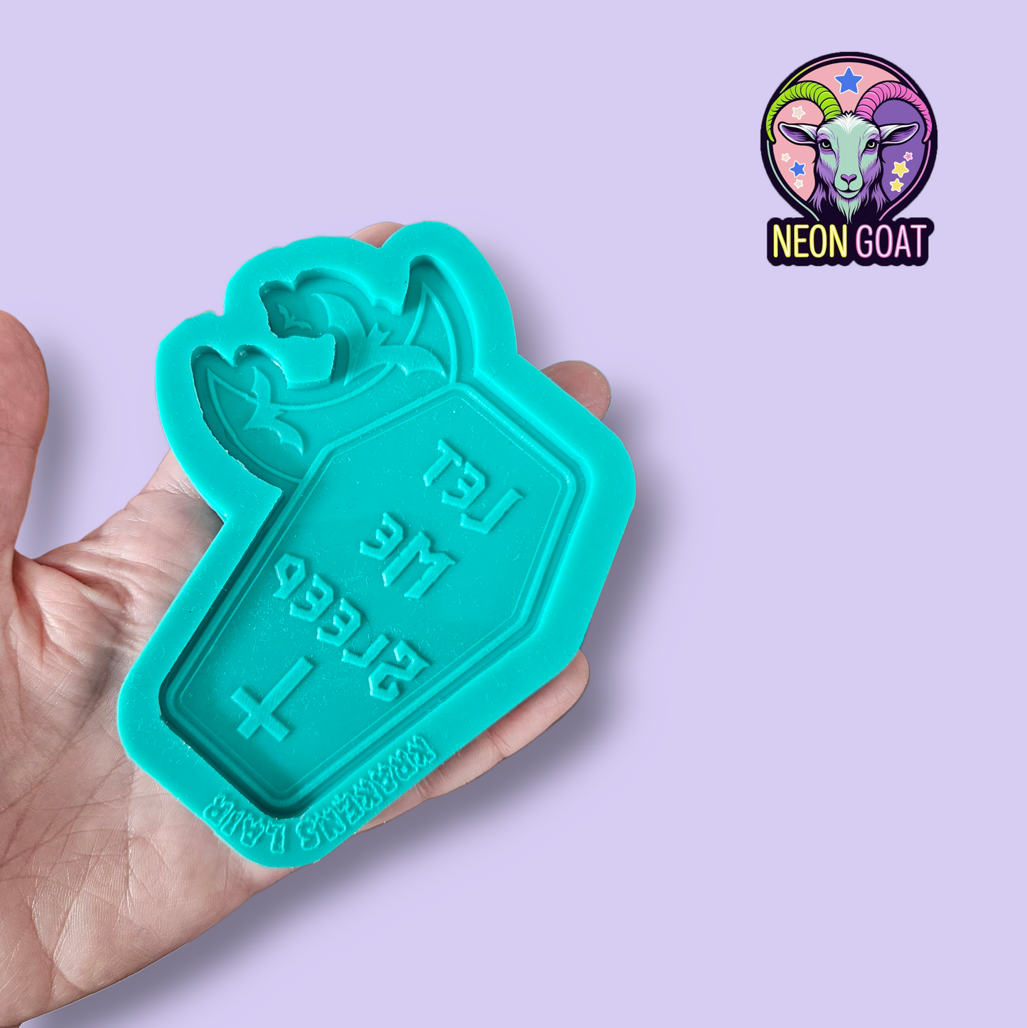 Let Me Sleep Gravestone Silicone Mould | Standard or Food Safe | Resin, Wax, Clay, Soap, Chocolate Mould | DIY Craft Mould