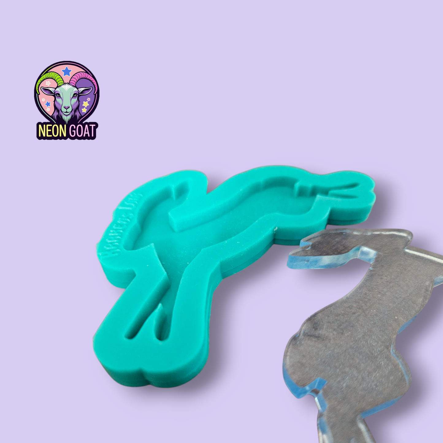 Hare Silicone Mould | Standard or Food Safe | Resin, Wax, Clay, Soap, Chocolate Mould | Flexible DIY Craft Mould