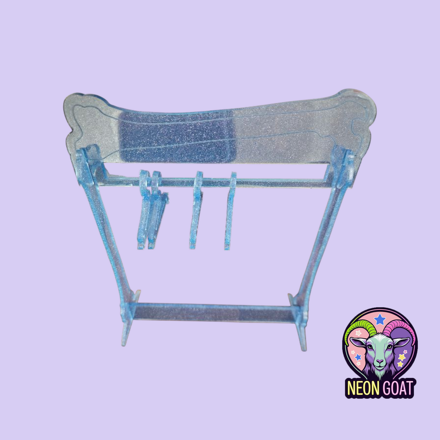 Goth Bone Jewellery Hanger Silicone Mold | Food Grade or Resin Mould | Gothic Jewellery Display Organizer