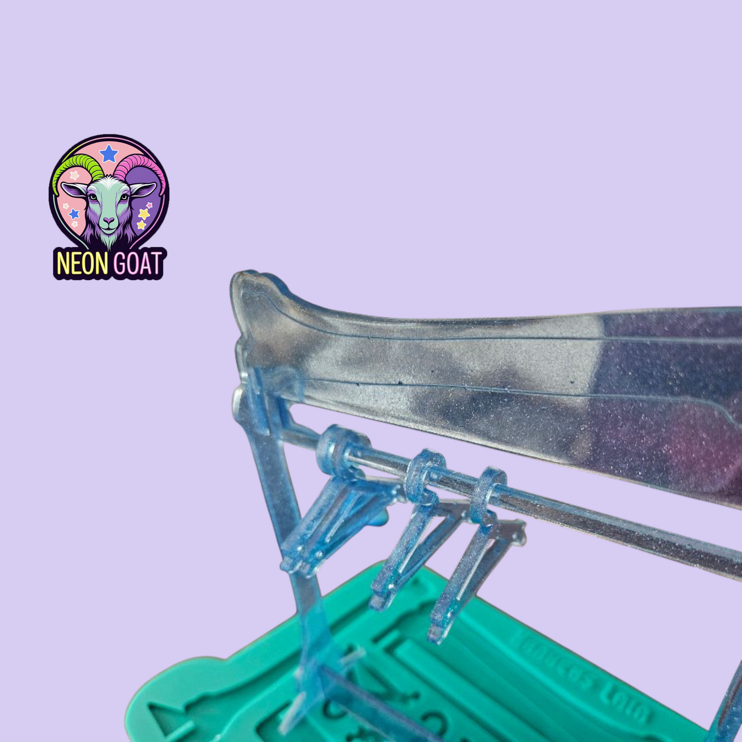 Goth Bone Jewellery Hanger Silicone Mold | Food Grade or Resin Mould | Gothic Jewellery Display Organizer