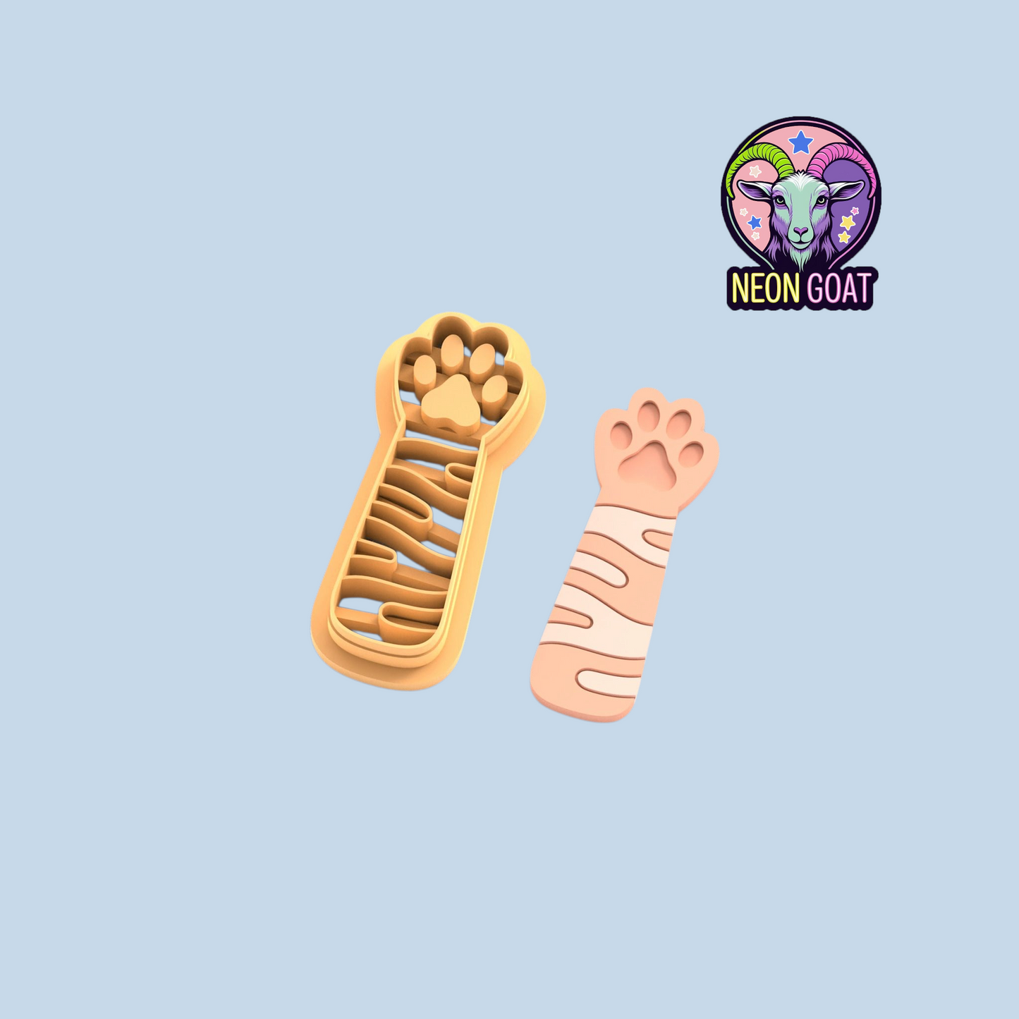 Cat Paw Bookmark Cutter – Polymer Clay Cutters for Earrings, Clay Tools, Book Marker Cutter, Clay Earring Supplies