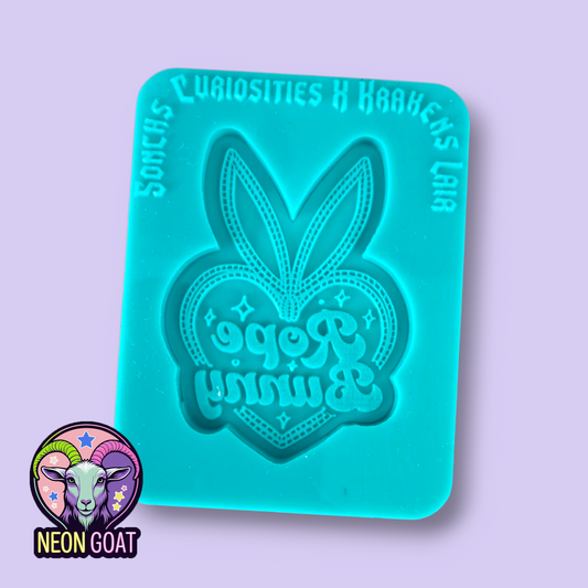 Silicone Rope Bunny Mold for Resin, Wax, Chocolate, Clay | Kinky BDSM Craft Mould