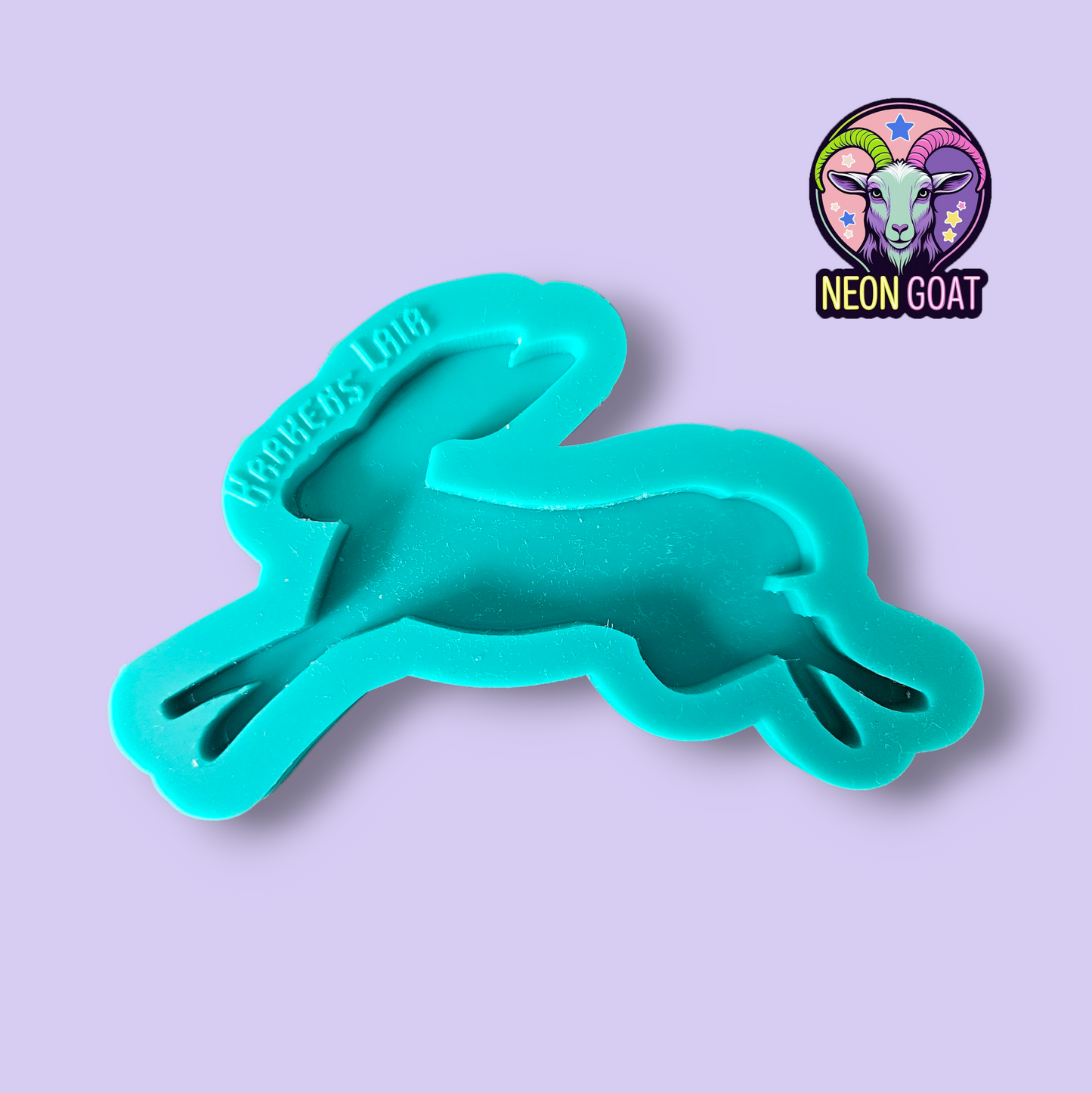 Hare Silicone Mould | Standard or Food Safe | Resin, Wax, Clay, Soap, Chocolate Mould | Flexible DIY Craft Mould