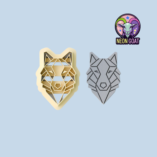 Wolf Polymer Clay Cutter – Handmade Earring Cutter, Clay Tools, Animal Clay Cutter for Jewellery Making & DIY Crafts