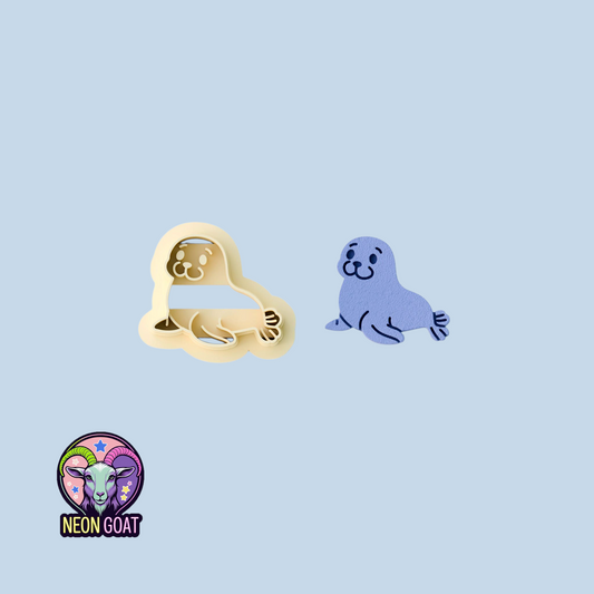 Cute Seal Polymer Clay Cutter – Animal Clay Cutter, Earring Cutter, Clay Jewellery Tools, Ocean Animal Supplies